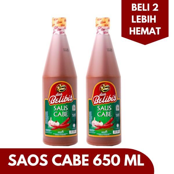 NEW PORODUK DUA BELIBIS [2 LEBIH HEMAT] SAOS CABE 650 ML DUA BELIBIS