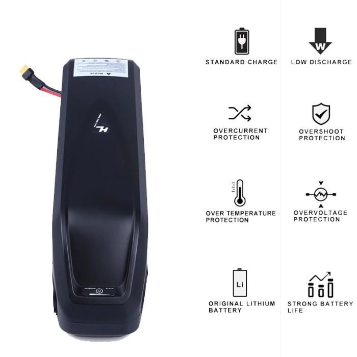 Aki Baterai Lithium Ion 48v10Ah sepeda listrik