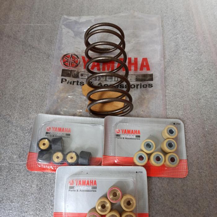 FREE ONGKIR PAKET PER CVT STANDAR+ROLLER MIO SPORTY-MIO NUVO-ORIGINAL-28D-5LW-54P BISA COD