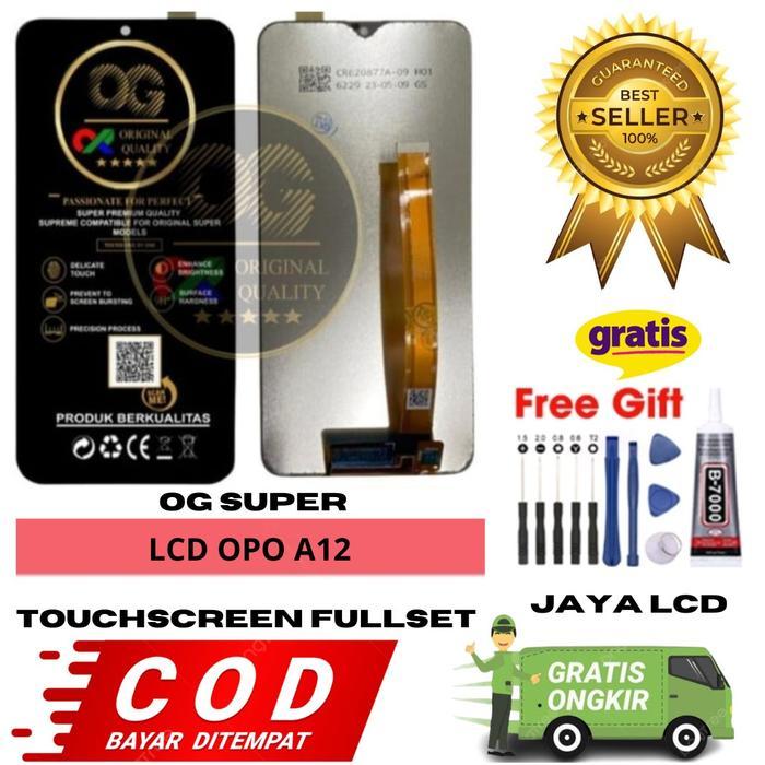 Lcd Opo A12 Original / Lcd Opo A12 Fullset Original / OgSuper Led *