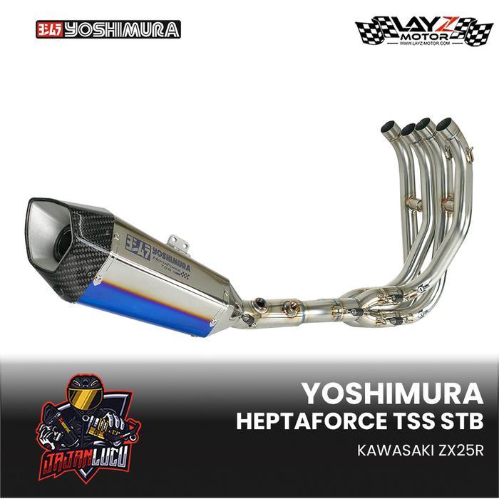 Knalpot Yoshimura Hepta Force ZX25R Full System STB