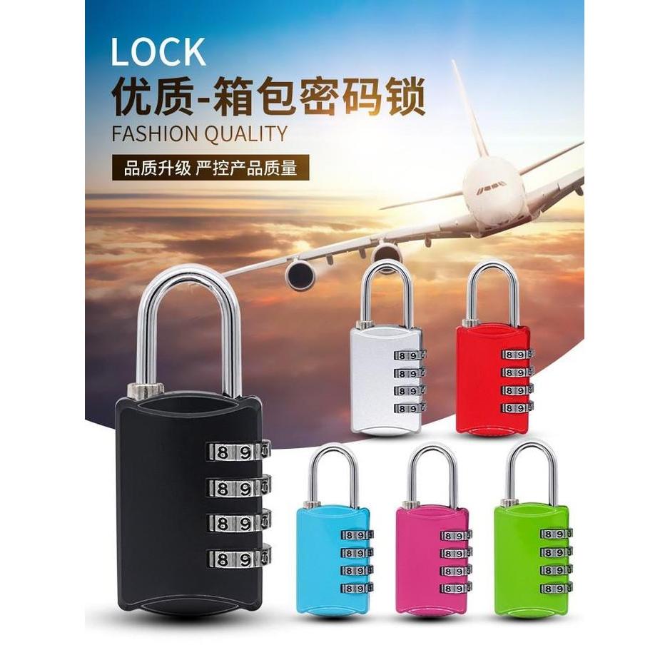 Gembok 4 Digit Angka untuk koper gembok kecil locker travel lebih aman