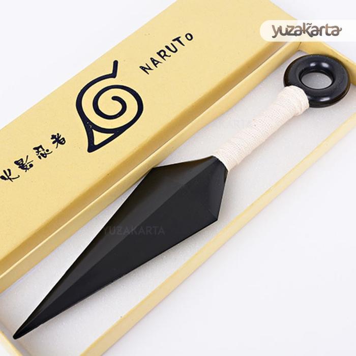 ` Mainan Lempar Kunai Plastik Ninja Naruto Cosplay