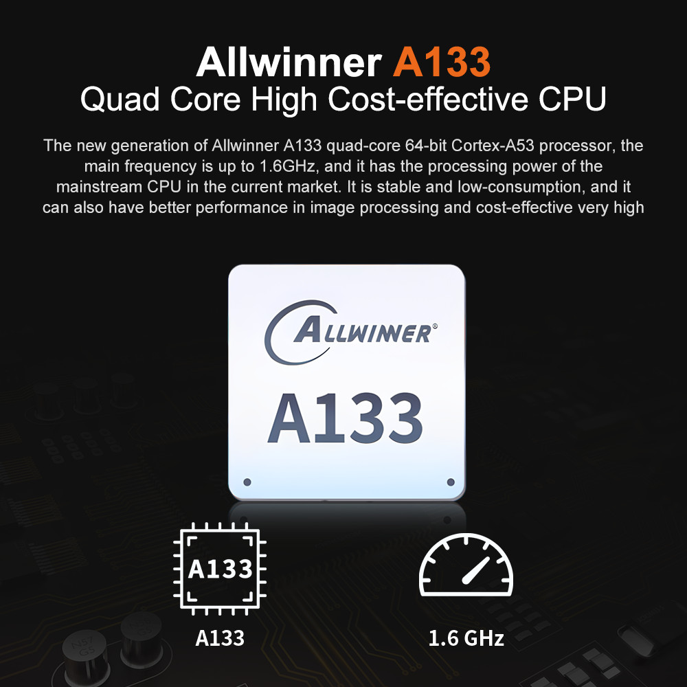 . Liontron Allwinner A133 Quad-Core Mini Pc Single Board Computer Sbc -