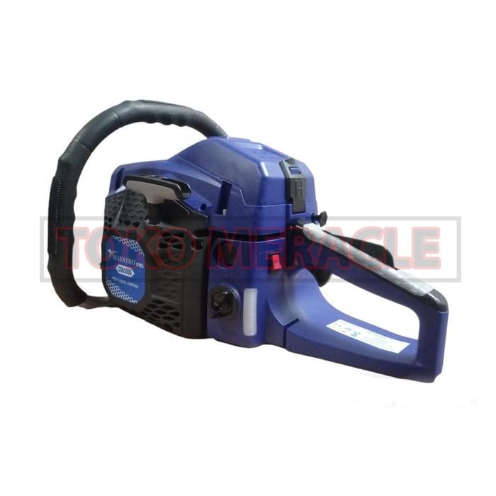 storejayabaru Mesin Chainsaw Maestro 22" - Gergaji Mesin Merek Maestro 6500 Chain Saw