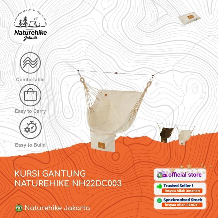 KURSI GANTUNG / AYUNAN / HAMMOCK CAMPING NATUREHIKE NH22DC003