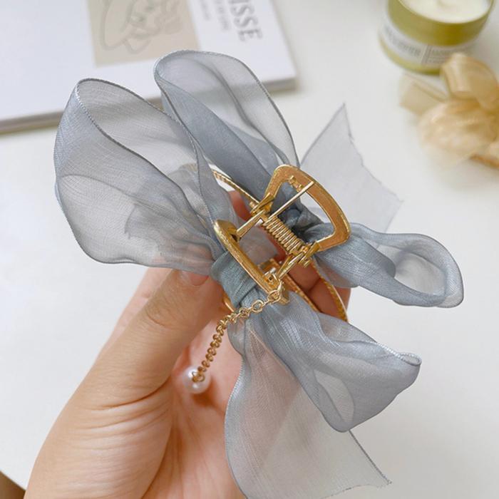 DP135 Jepit Rambut Wanita Fashion Korea Jedai Besi Aksesoris Rambut mutiara clips