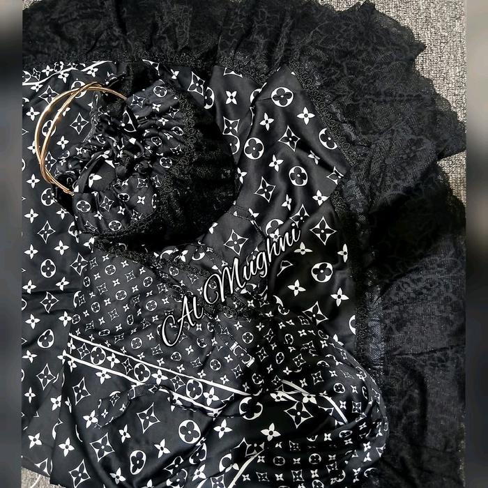 Mukena Sutra Fatimah / Mukena Sutra / Mukena Mewah / Mukena Premium / Mukena Lebaran