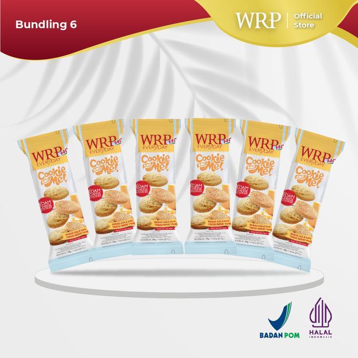 WRP Cookies Keju Edam 30g (Bundle 6)