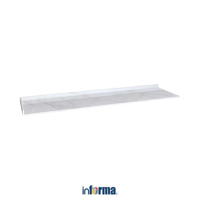 Informa 200 cm Ilsa Counter Top Kabinet Dapur - Putih Meja Alas Dapur Top Table Meja Wastafel Alas