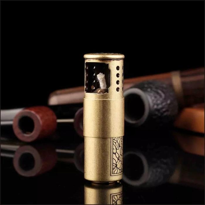 Korek Api Vintage Retro Promise Honest Wooden Box Windproof