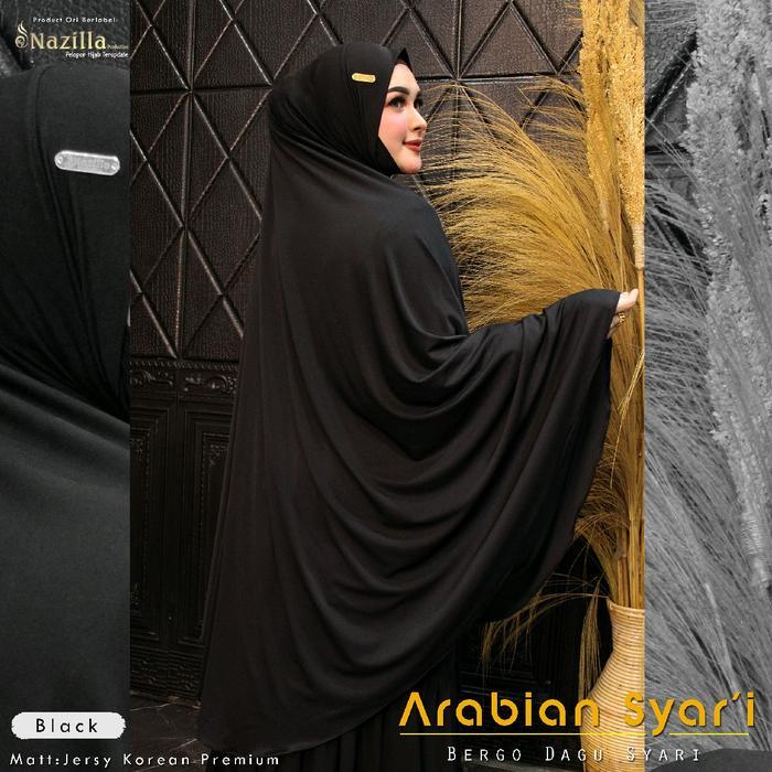 Arabian Super Jumbo Original Nazilla (Tanpa Logo Acrelic)