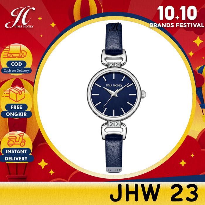 JIMS HONEY Jam Tangan Wanita JHW 23 Terbaru 2023 (Free Box + Baterai) Stainless Waterproof Kaca