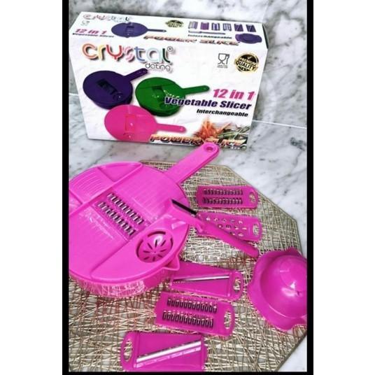 Parutan Serbaguna 12 In 1 Crystal