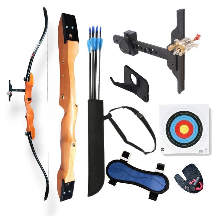 Busur Panah R50 kayu jati