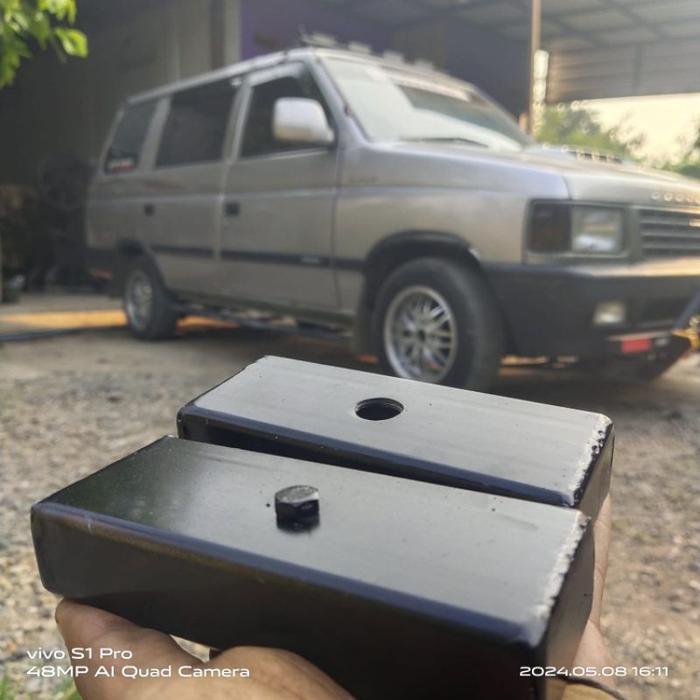 Alat Ceper Mobil 5cm Lowering kit perdaun Kijang Carry Panther L300 Jimny Katana Under Axle
