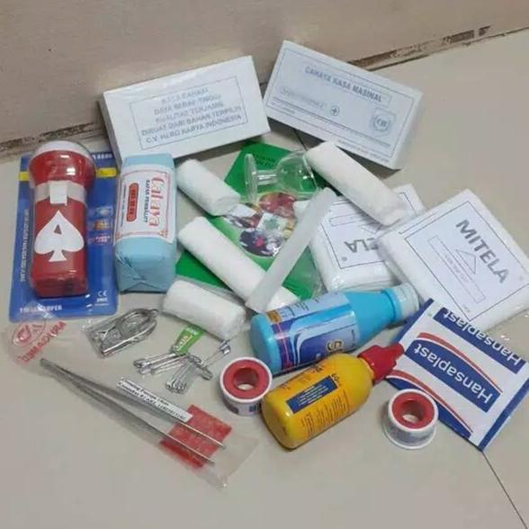 Isi Obat Obatan P3K Type A Lengkap / Obat Obatan Isi P3K Type A Tbk
