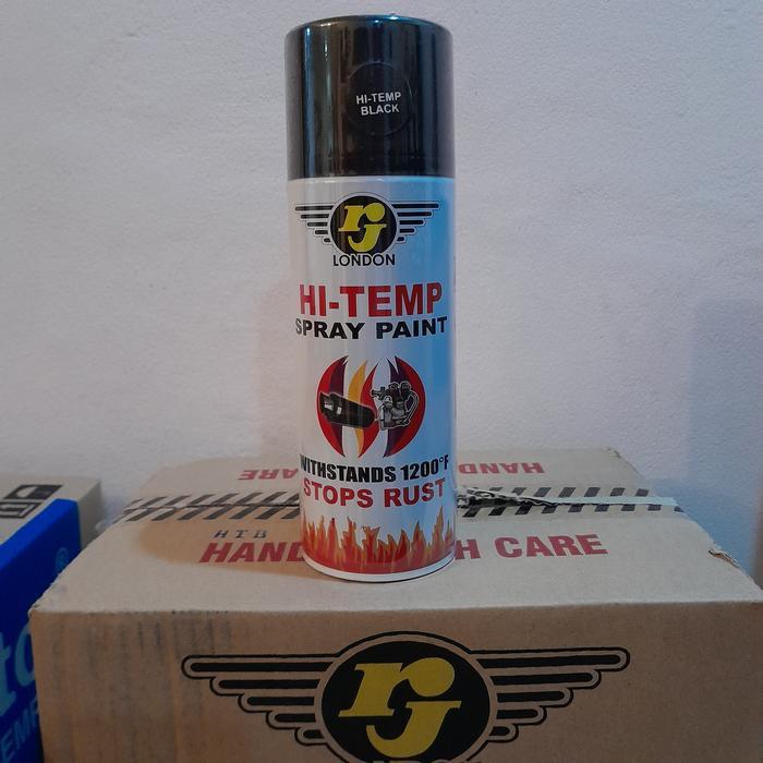 RJ Spray Hi temp Black 400cc
