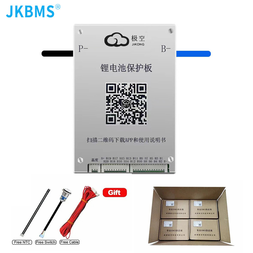 . Jkbms Smart Bms Lifepo4 Bms 4S 5S 6S 7S 8S For Lithium Battery With -