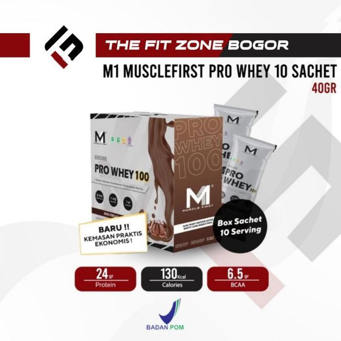 Ready M1 Musclefirst Pro Whey 12 Sachet 1 Box Whey Protein