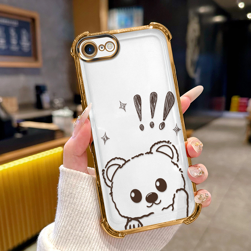 Softcase Casing HP Untuk Compitable With iPhone 7 8 SE 2020 2022 Soft Phone Cesing SJSA-0014