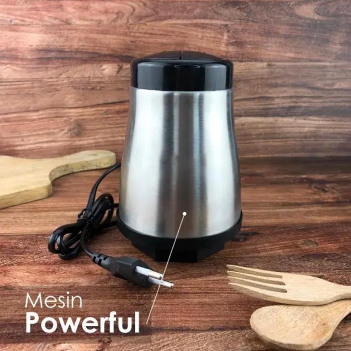"New" (COD) BLENDER DAGING DAN PENGHANCUR ES STAINLESS BLANDER CHOPER Pisau Pengaduk