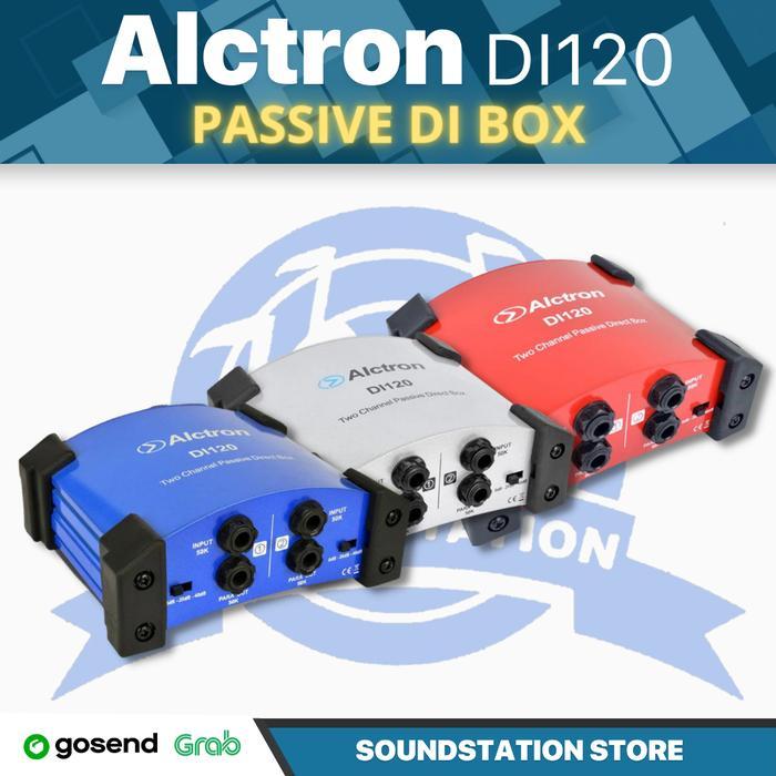 Alctron DI120 DI 120 Passive Direct Box - DI BOX Pasif