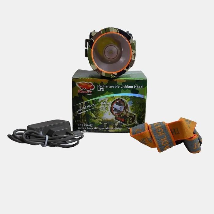 Senter Kepala Cas Murah Dony 20W LED MS-303 Camping