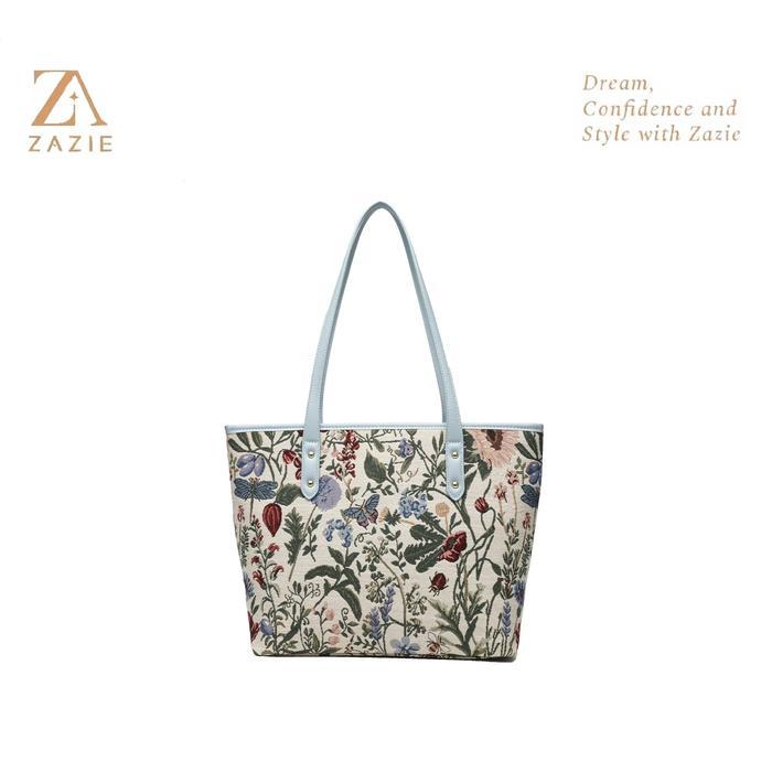 Zazie Totebag Cewek Perempuan Tas Jinjing ,Tas Selempang Wanita, Fashion, Pu Leather Kantong