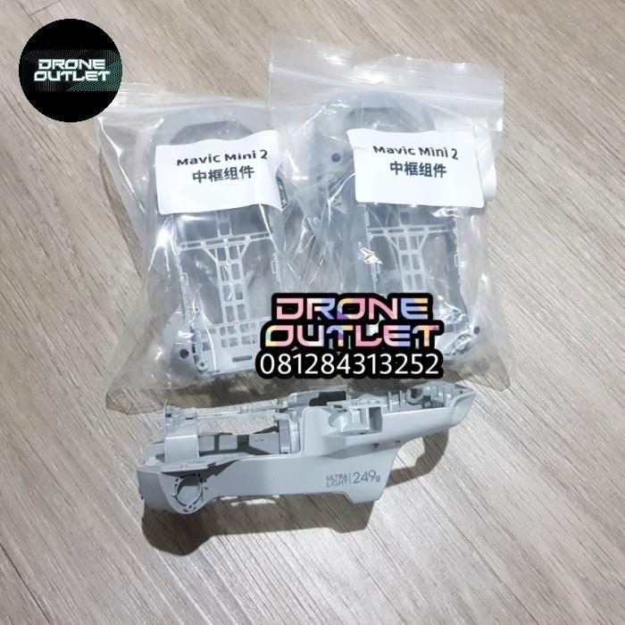 Body Middle Shell Frame Dji Mavic Mini 2 Original Bawah Casing Part