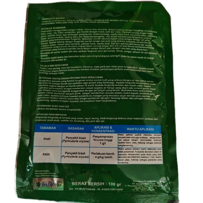 mataharitaman99 Fungisida Dennis 75 WP 100 GR dengan Trisiklazol 75%