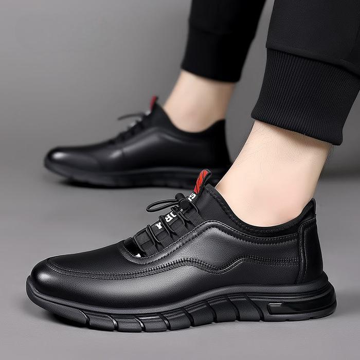 Sepatu pria kasual sepatu santai model terbaru shoes model sepatu kulit original