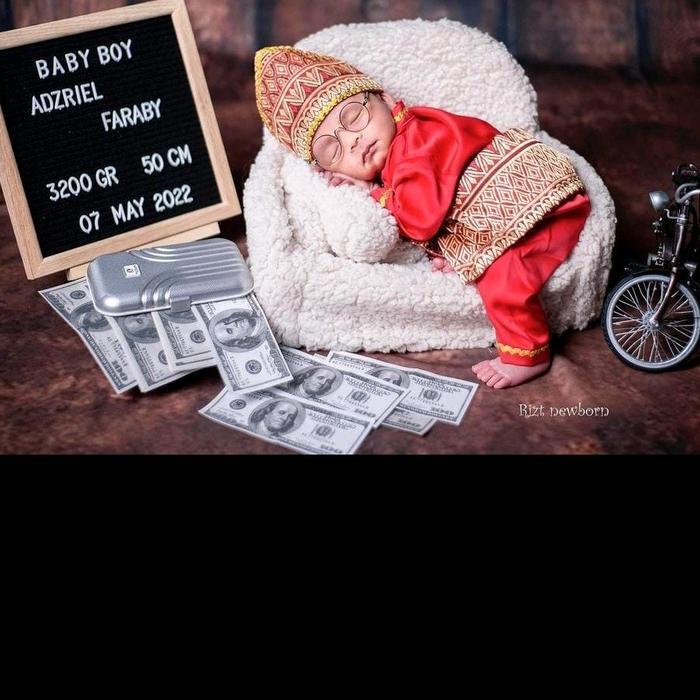 GRATIS ONGKIR baju adat minang kostum Minang kostum Padang newborn kostum Padang bayi kostum Minang