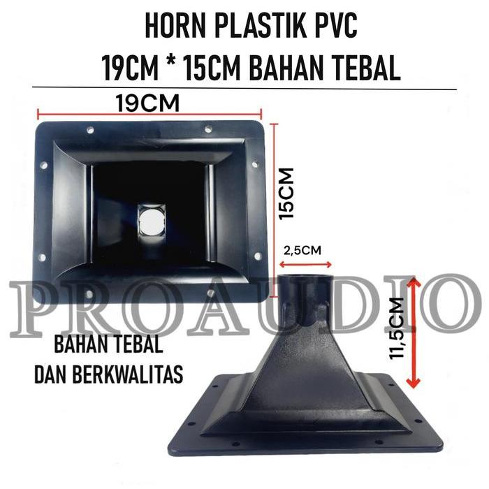 Corong Tweeter/Horn Tweeter 15 X 19 cm plastik