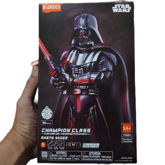 READY STOCK Blokees Champion Class DARTH VADER