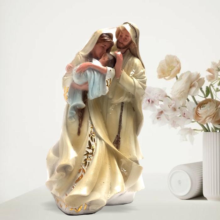 Jual Patung Keluarga Kudus Sweet 23 cm/Patung Pernikahan Katolik/Patung Keluarga Kudus