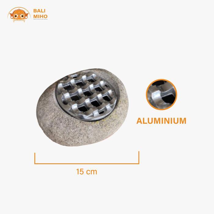 Asbak Batu Aluminium - Asbak Aluminium Batu - Asbak Besi - Asbak Batu