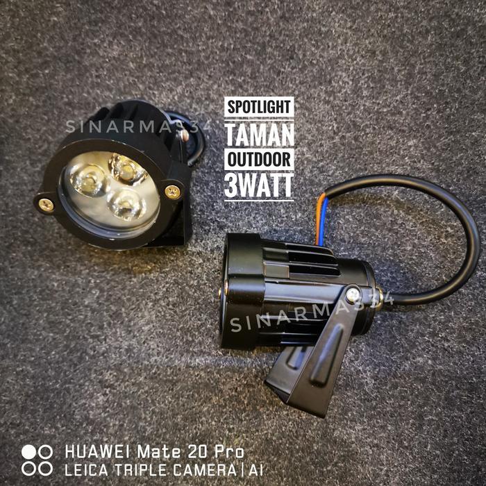 MURAH Lampu Sorot Taman 3watt Vacolux Spotlight 3w LED Outdoor Indoor Garden