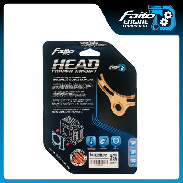 PAKING HEAD GASKET COPPER TEMBAGA JUPITER Z 58MM TEBAL 0.5MM FAITO