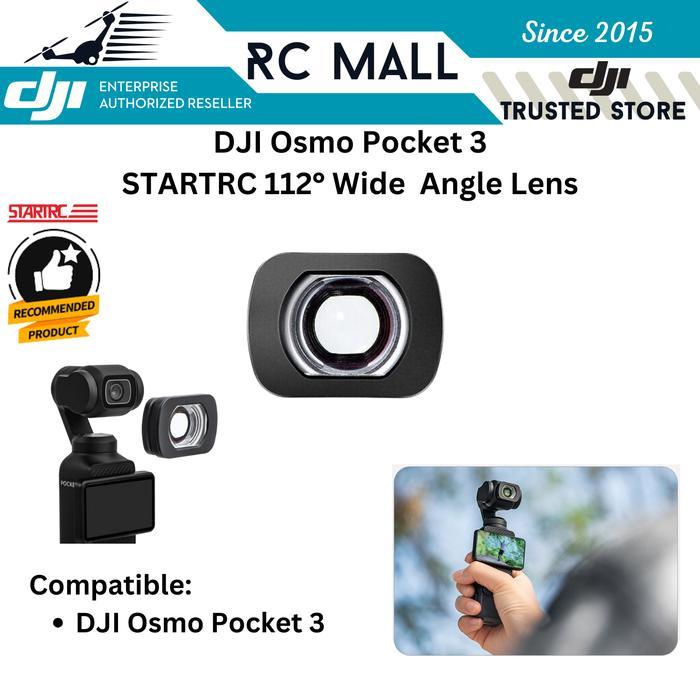 Wide Angle Lens DJI Osmo Pocket 3 Magnetic Filter Lens Lensa Lebar