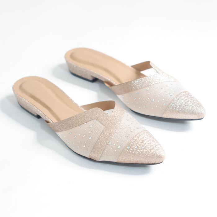 Donatello - Sistas Aretha Heels Pesta 3Cm Wanita Nyaman Untuk Kondangan