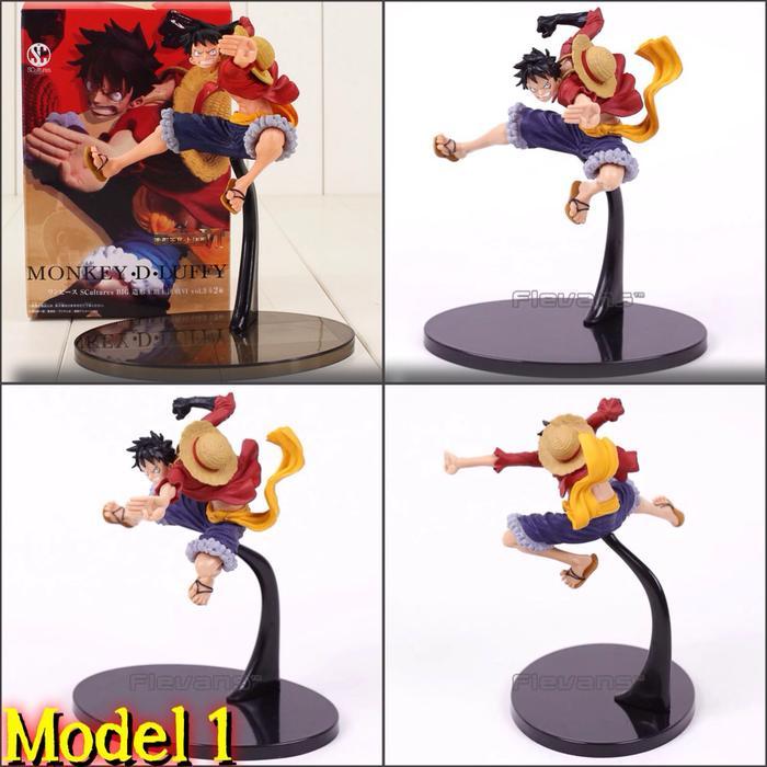 Action figure One Piece Scultures BWFC Monkey D Luffy