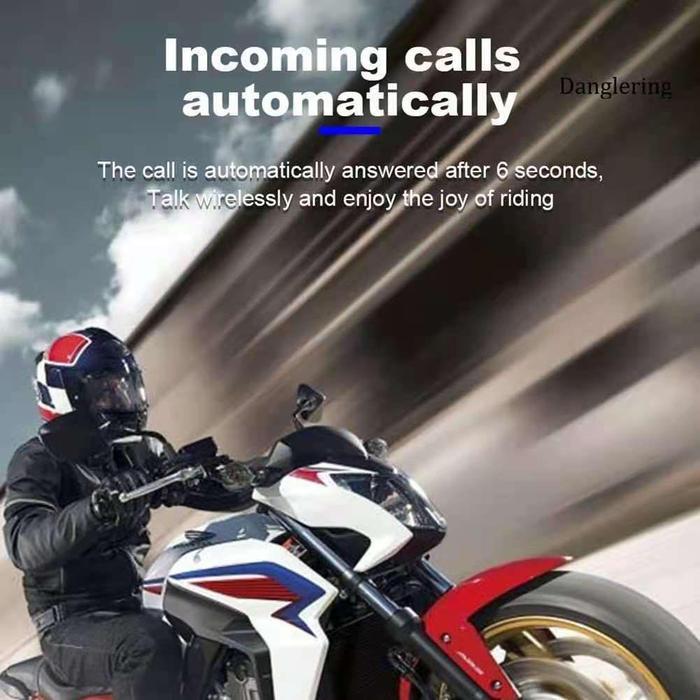 Headset Bluetooth Helm Motor T2 - Bluetooth 5.0 Motorcycle Helmet- Bisa Bayar Di Tempat / Cod Tbk