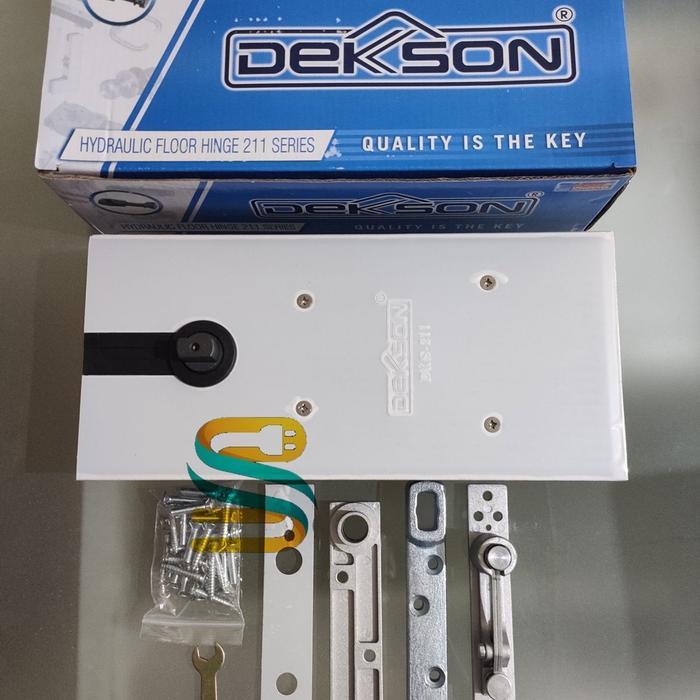 (FH 211) Floor Hinge Dekkson 211 Engsel Tanam Pintu Kaca Dekson
