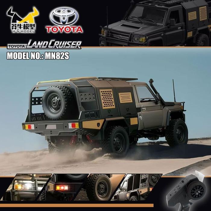 MN Model MN82S Toyota LC79 Crawler 4WD Full Propo RTR