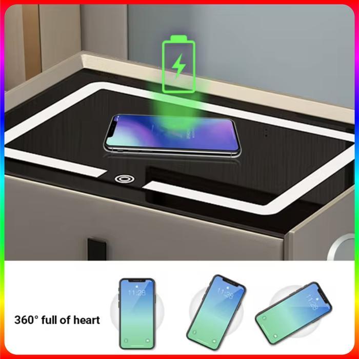 Wireless Charging Night Stand DIY KIT Bluetooth MP3 Deer Amplifier Multimedia