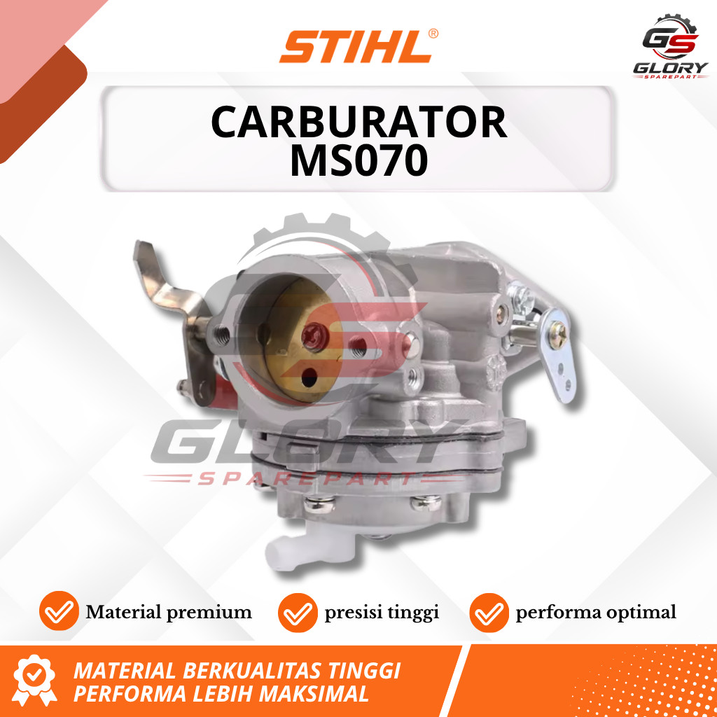 Karburator Original STIHL untuk Chainsaw MS 070 - Aliran Bahan Bakar Stabil