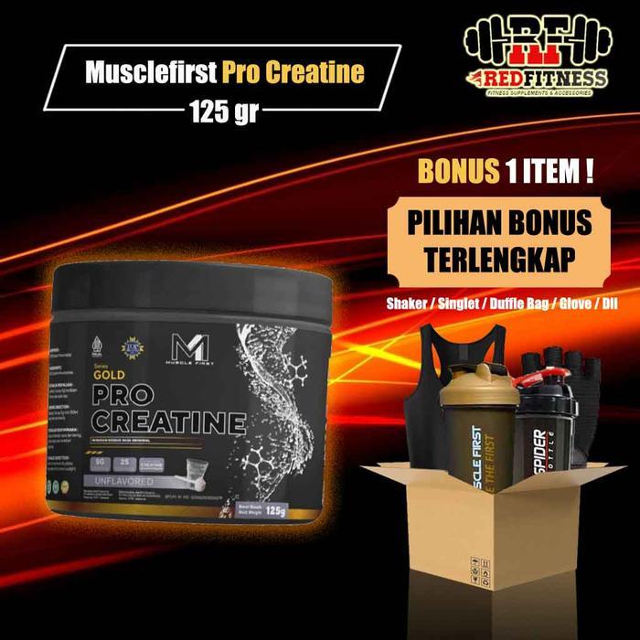 M1 Muscle First PRO CREATINE 125 gram / MuscleFirst Creatine Monohydrate BPOM