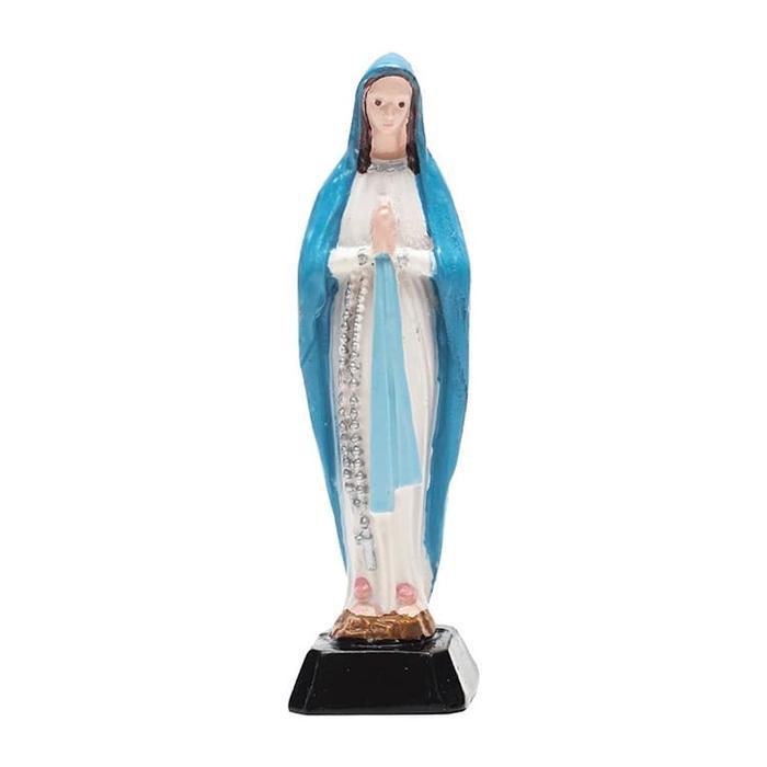 NEW Patung Bunda Maria Lourdes 10cm-Patung Kecil Bunda Maria-Patung Rohani Diskon