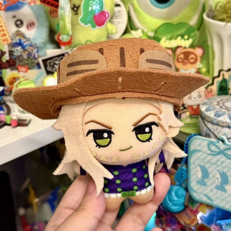 JoJo's Bizarre Adventure Plush Doll Johnny Joestar Gyro Zeppeli Cute Cotton Soft Stuffed Anime